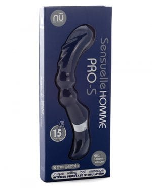 Sensuelle Homme Pro-S Prostate Massager Navy Blue