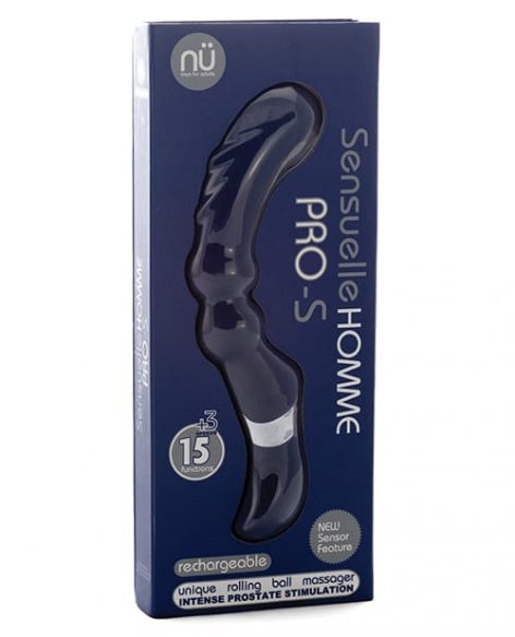 Sensuelle Homme Pro-S Massager Navy Blue