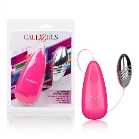 Waterproof Gyrating Bullet Vibrator Pink