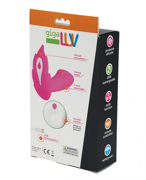 Gigaluv Deep Secret Remote Panty Vibe Pink