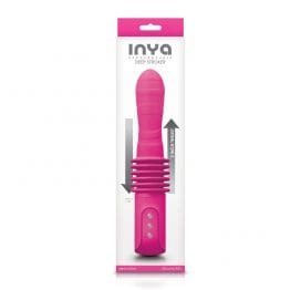 INYA Deep Stroker Thrusting Vibrator Pink