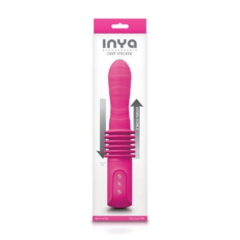 INYA Deep Stroker Thrusting Vibrator Pink