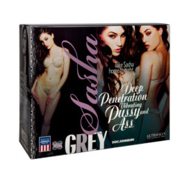 Sasha Grey Deep Penetration Vibrating Pussy & Ass UltraSkyn