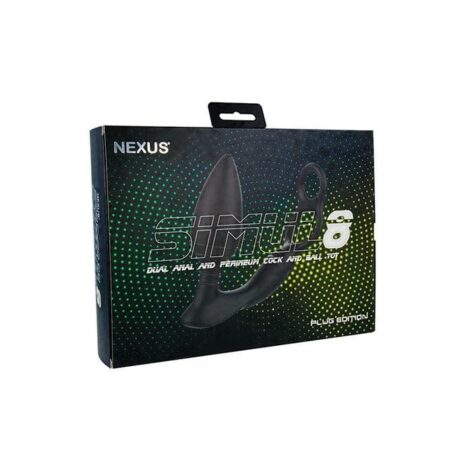 Nexus Simul8 Butt Plug Edition Silicone Black