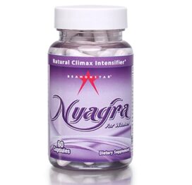 Nyagra Natural Climax Intensifier for Women 60 Pills Bottle