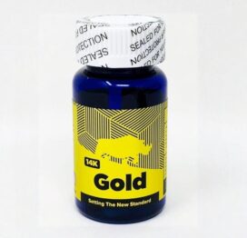 14K Gold Male Enhancement 6 Pills Bottle