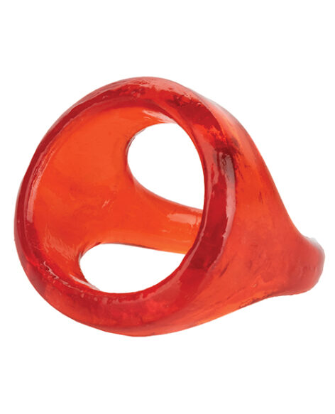 Colt XL Snug Tugger Dual Support Cock Ring Red, CalExotics