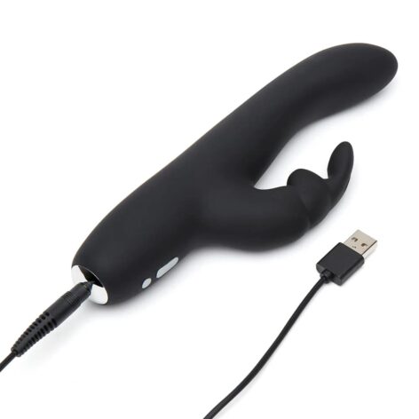 Greedy Girl Slimline Rabbit Vibrator, Fifty Shades of Grey