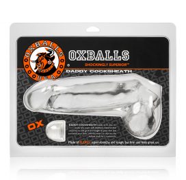 OxBalls Daddy Cocksheath with Balls Clear