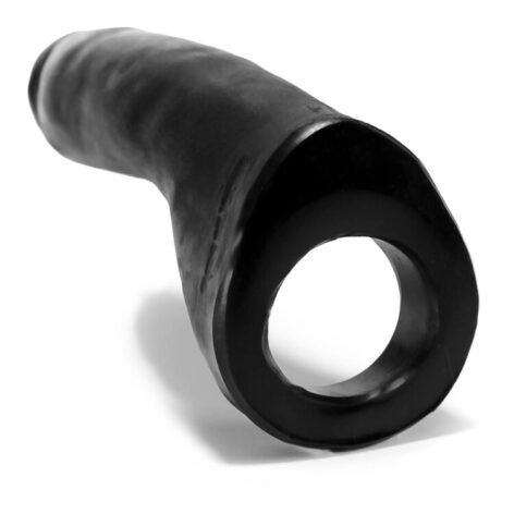 OxBalls Double Penetrator 7in Black Silicone