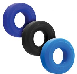 Hunky Junk HUJ C-Ring Blue Multi 3 Pack