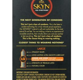 LifeStyles SKYN Large Non-Latex Condoms 12 Pack