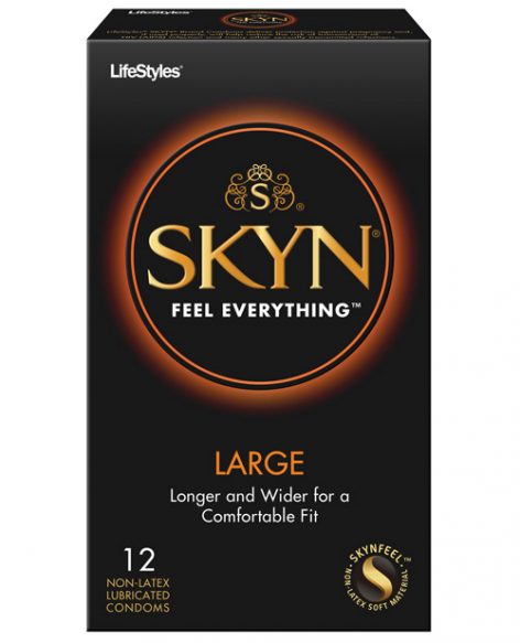 LifeStyles SKYN Large Non-Latex Condoms 12 Pack