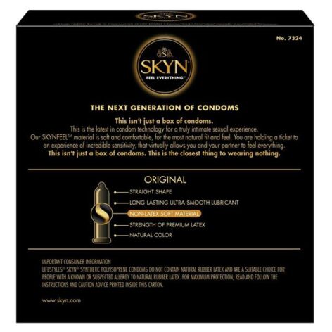 LifeStyles SKYN Original Non Latex Condoms 24 Pack