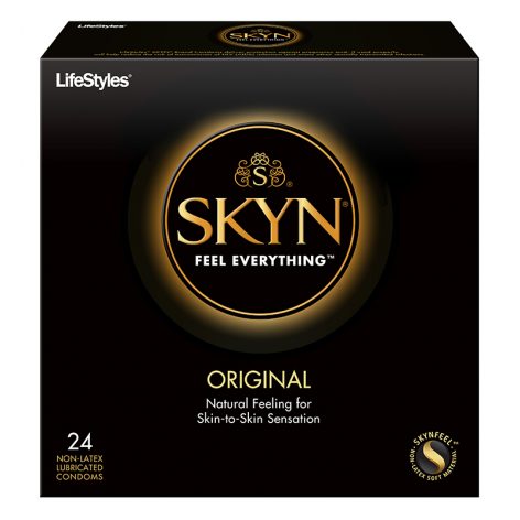 LifeStyles SKYN Original Non-Latex Condoms 24 Pack