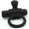 Sensuelle Silicone Bullet Ring Black