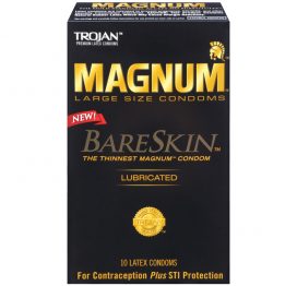 Trojan Magnum BareSkin Lubricated Condoms 10 Pack