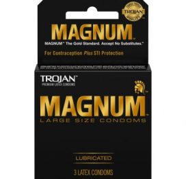 Trojan Magnum Large Size Condoms 3 Pack