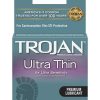 Trojan Ultra Thin Lubricated Condoms 3 Pack