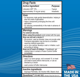 Dynamo Delay Spray for Men .75oz, Screaming O