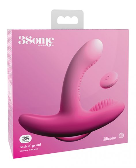 3Some Rock N Grind Silicone Vibrator