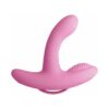 3Some Rock N' Grind Silicone Vibrator Pink, Pipedream