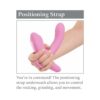 3Some Rock N' Grind Silicone Vibrator Pink, Pipedream