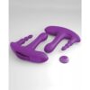 3Some Rock N' Ride Silicone Vibrator Purple, Pipedream