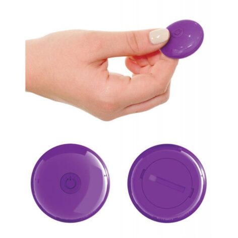 3Some Rock N' Ride Silicone Vibrator Purple, Pipedream