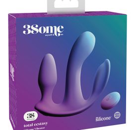 Threesome Total Ecstasy Silicone Vibrator