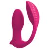 3Some Double Ecstasy Silicone Vibrator Pink