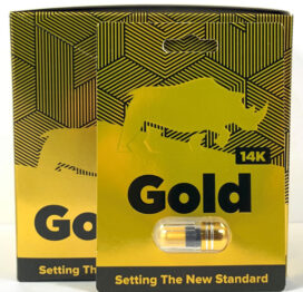 Rhino 14K Gold Male Enhancement 24 Pills