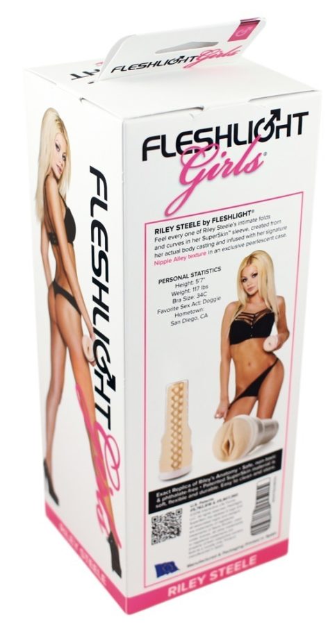 Riley Steele Fleshlight Nipple Alley Pussy