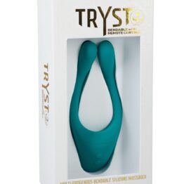 Tryst V2 Multi Erogenous Bendable Silicone Massager Teal