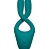 Tryst V2 Multi Erogenous Bendable Silicone Massager Teal
