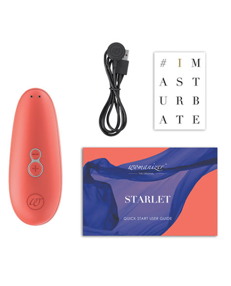 Womanizer Starlet 2 Clitoral Stimulator Coral