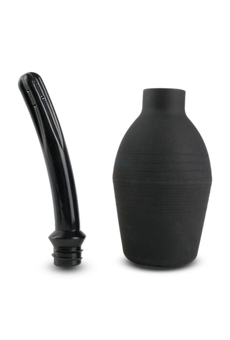 Fetish Fantasy Curved Douche Enema Black, Pipedream