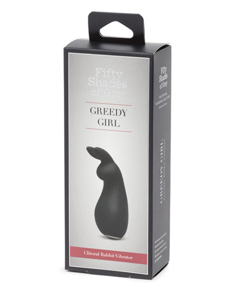 Greedy Girl Clitoral Rabbit Vibrator, Fifty Shades