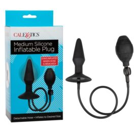 Inflatable Silicone Butt Plug Medium, CalExotics