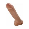 King Cock 11in Dildo w/Balls Tan, Pipedream