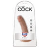 King Cock 6 Inch Dildo Tan