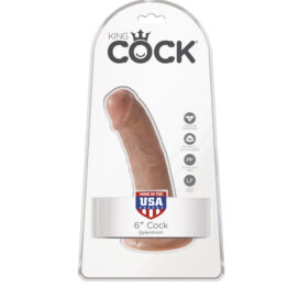 King Cock 6 Inch Dildo Tan