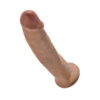 King Cock 9in Dildo w/Suction Cup Tan, Pipedream