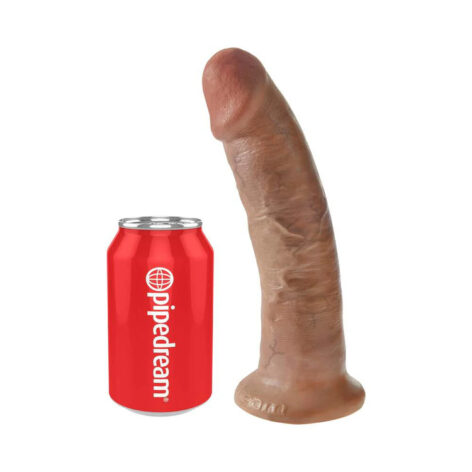 King Cock 9in Dildo w/Suction Cup Tan, Pipedream
