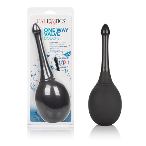 One Way Valve Douche Black, CalExotics