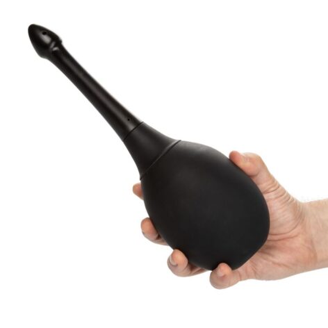 One Way Valve Douche Black Silicone, CalExotics