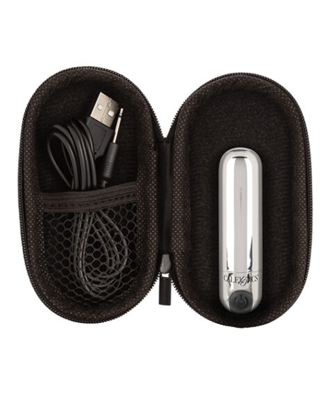 Rechargeable Hideaway Bullet Vibrator Silver