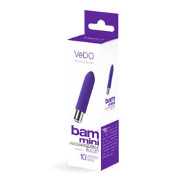 VeDO Bam Mini Rechargeable Bullet Vibe Indigo