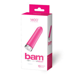 VeDO Bam Rechargeable Bullet Vibe Foxy Pink