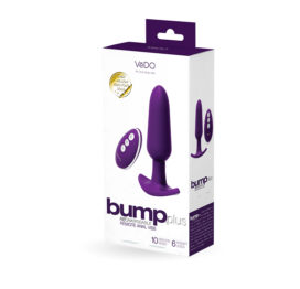 VeDO Bump Plus Remote Control Anal Vibe Purple